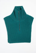 ZAYA 1 Snood en cachemire 4 fils vert foncé