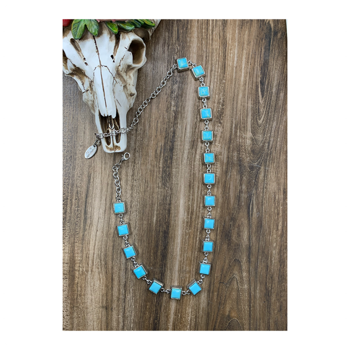 Cowgirl Hat With Sky Blue Stone Hat Band