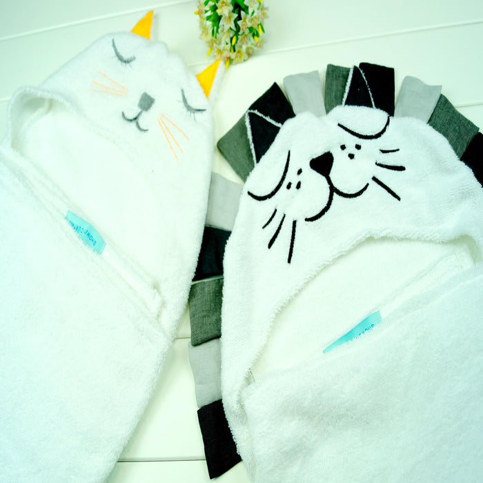 Cute Animal Baby Bath Towel For Newborn | Baby Blanket Towel Set