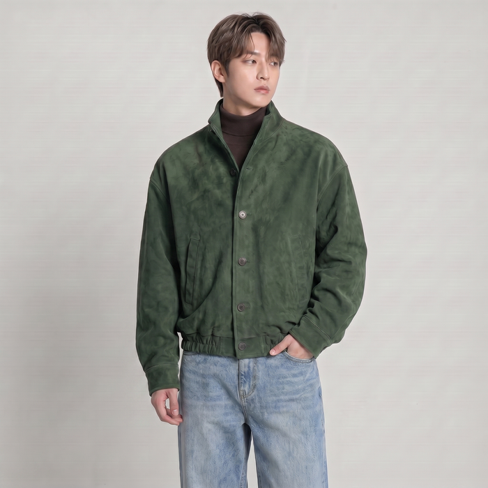 XS / Green / Suede