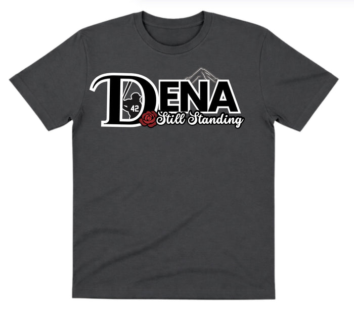 DENA Charcoal Dry Fit Shirt: Still Standing