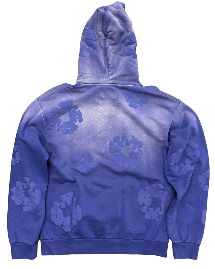 Denim Tears Mono Cotton Wreath Hoodie "Washed Blue"