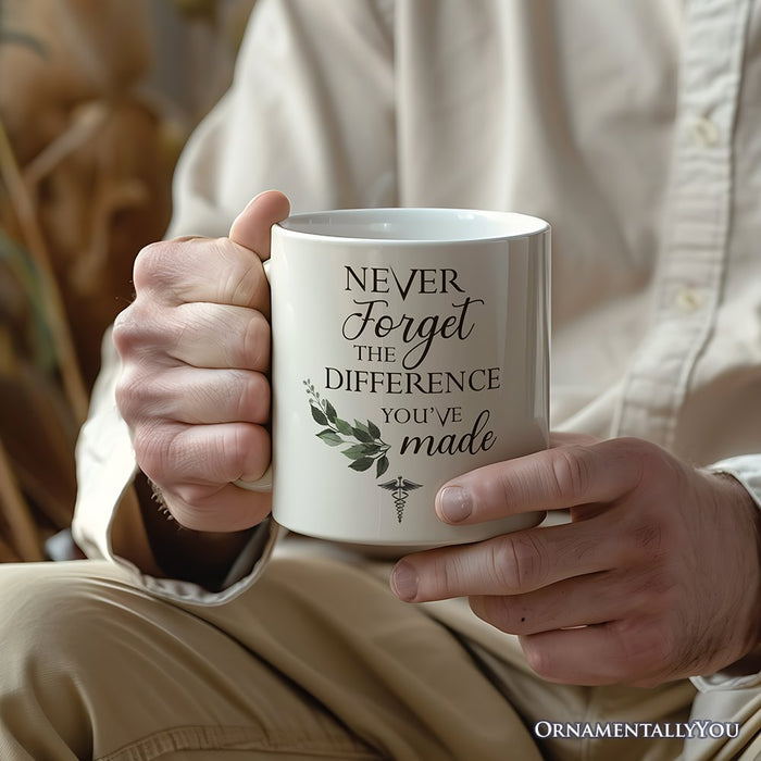 Doctors, Nurses and Paramedics Personalized Mug with Quote, Custom Gift with Name Personalized Ceramic Mug OrnamentallyYou