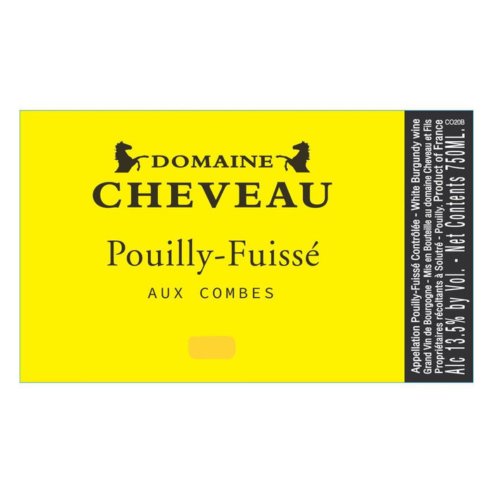 Domaine Cheveau Pouilly Fuisse Aux Combes 2023