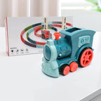 Domino Train Toy With Dominoes | Automatic Domino Train Toy For Kids