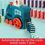Domino Train Toy With Dominoes | Automatic Domino Train Toy For Kids