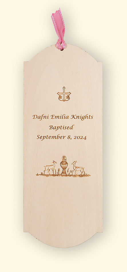 Double-Sided Bookmark Favor