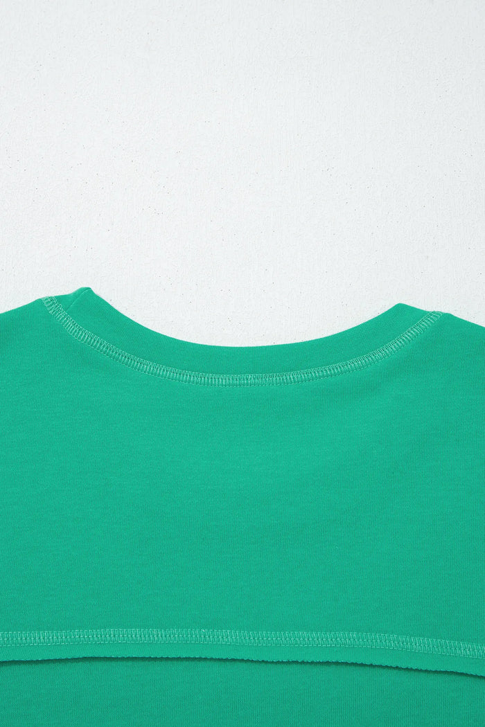 Drop Shoulder Boxy Tee and Barrel Pants Set