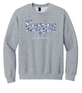 Eagles Floral Crewneck Sweatshirt