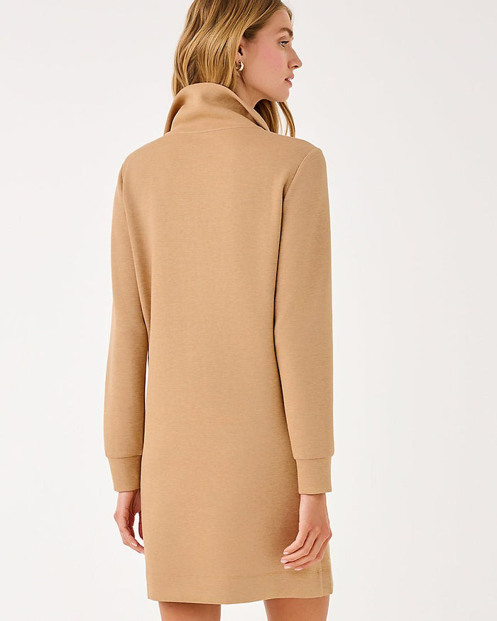 Eleni Upf 50 Plus Dress - Heathered Iced Latte