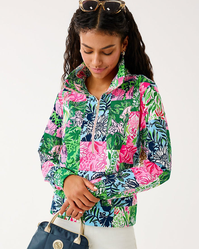 Eleni Upf 50 Plus Pullover - Multi Party Punch Patch