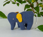 Elephant soft toy Dark Blue/ Made in India / Baby/ Plush/Soft Toy | 100% Premium Cotton