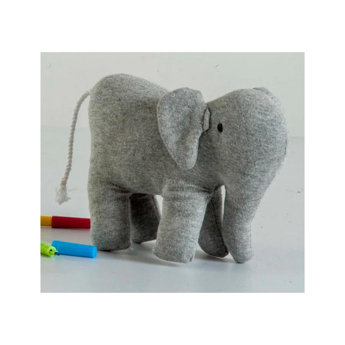 Elephant soft toy Grey/ Made in India /Plush/Baby/Soft Toy | 100% Premium Cotton