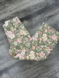 ENTRO Floral Pant In Dusty Olive