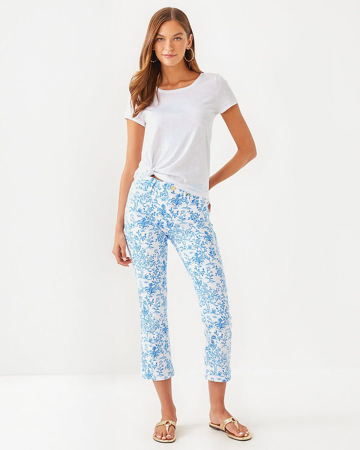 Etta Scoop Neck Top - Resort White - 3
