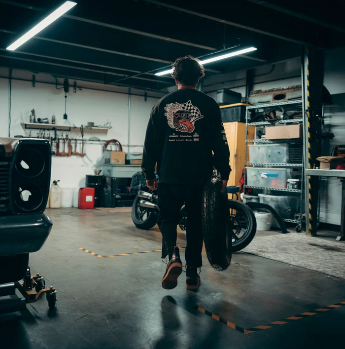 Factory Racing Crew Neck Sweatshirt