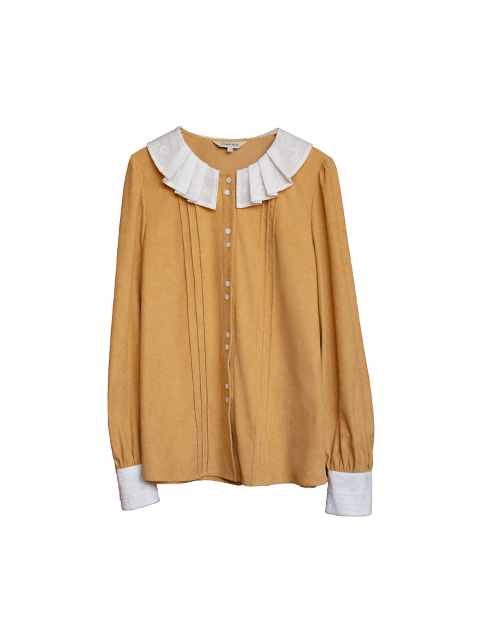 【Final Sale】Braelynn Peter Pan Collar Blouse