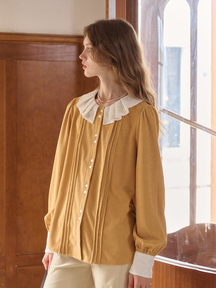 【Final Sale】Braelynn Peter Pan Collar Blouse