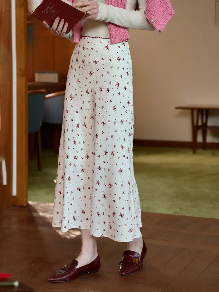 【Final Sale】Elia Rose Printing Skirt