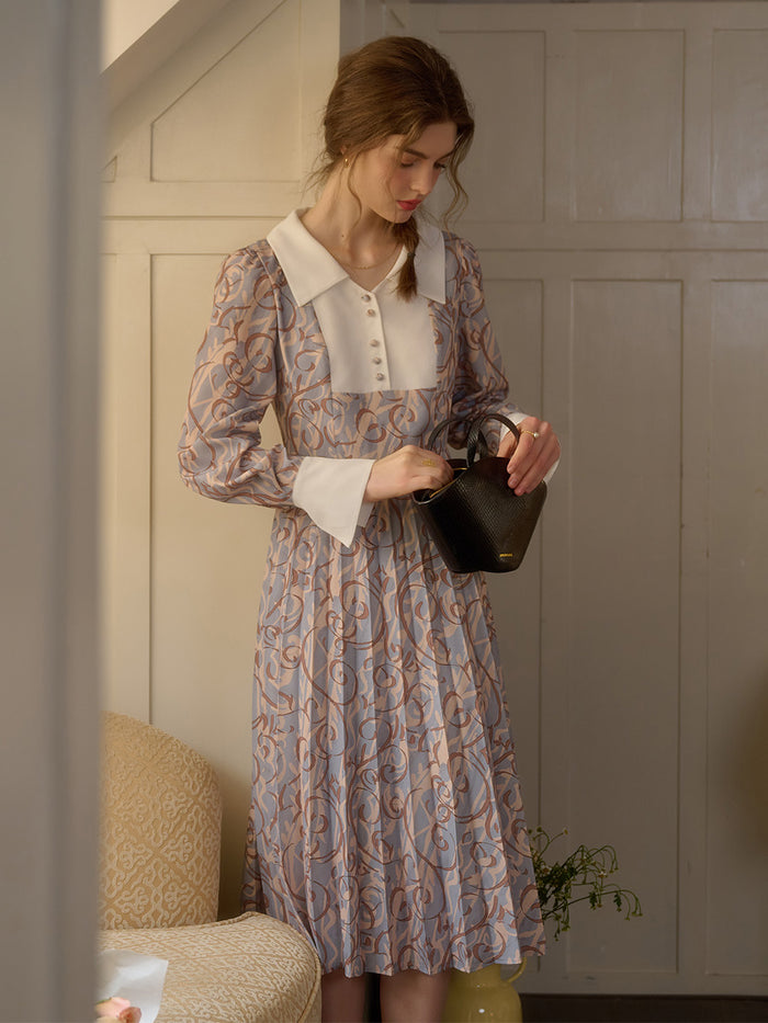 【Final Sale】Paula V-Neck Floral Dress