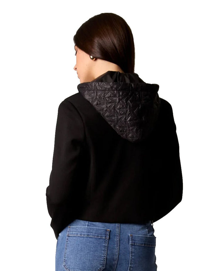 Fireside Cropped Blazer - Black