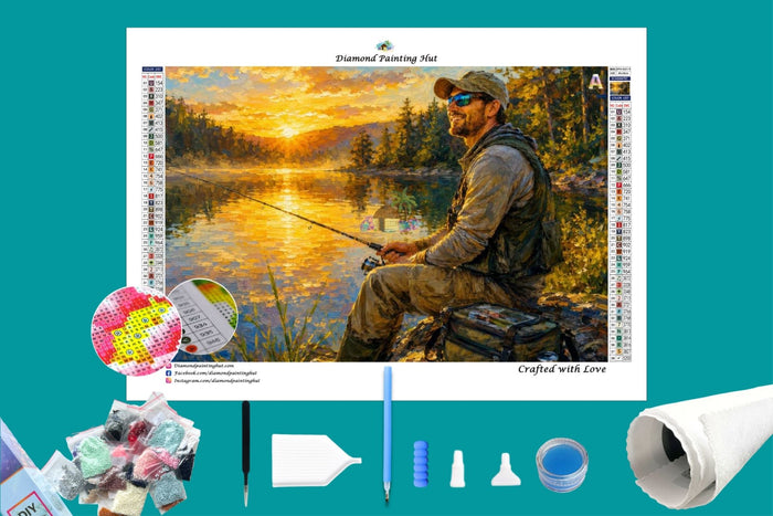 Fishing Diamond Painting
