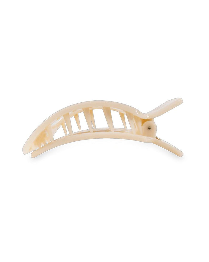 Teleties - Flat Square Hair Clips - Almond Beige
