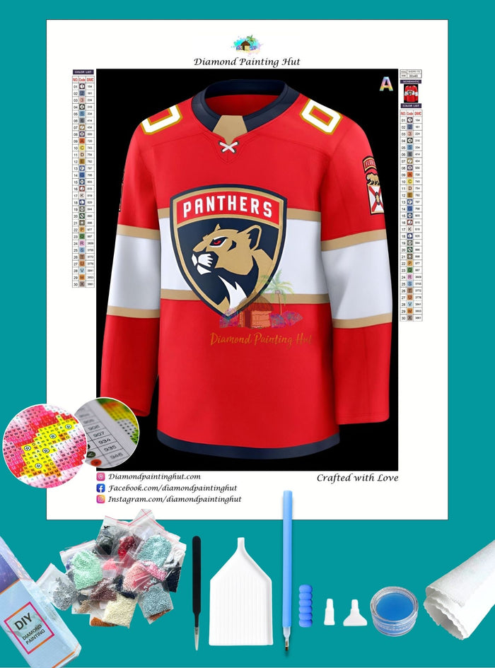 Florida NHL Jersey Diamond Painting