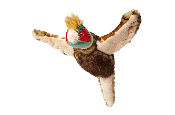 Fluff & Tuff Ike Pheasant Plush Dog Toy