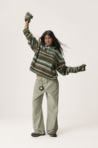 Folk Fleece Mittens