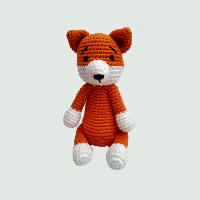 Fox  Crochet Stuffed/Plush/Soft Toy | 100% Organic | Health-Pro