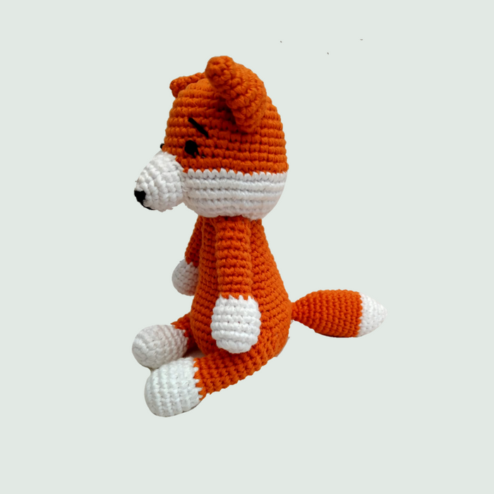 Fox  Crochet Stuffed/Plush/Soft Toy | 100% Organic | Health-Pro