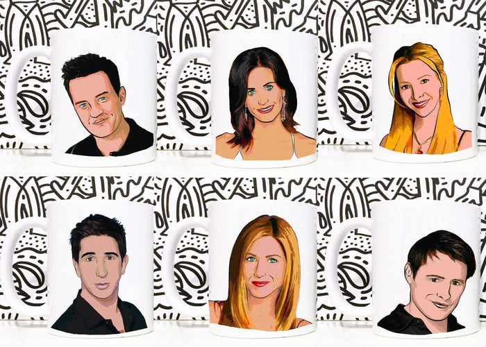 Friends (Set Of 6 Mugs)
