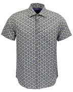 GEORGE TRIBAL NATURAL MENS PRINTED SHIRT