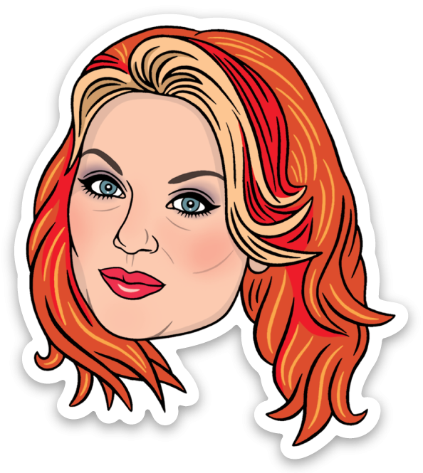 Ginger Spice Sticker