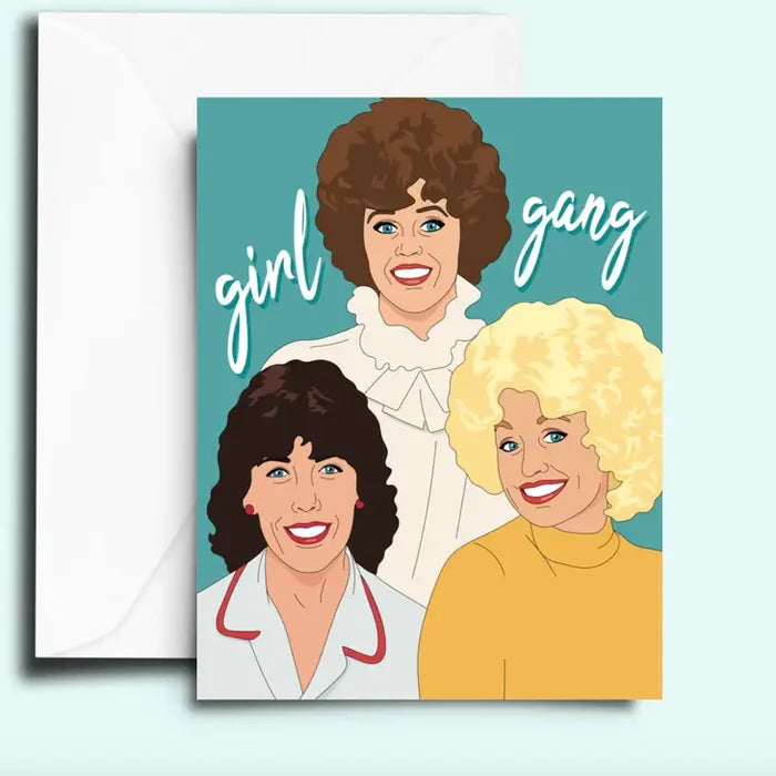 Girl Gang Greeting Card