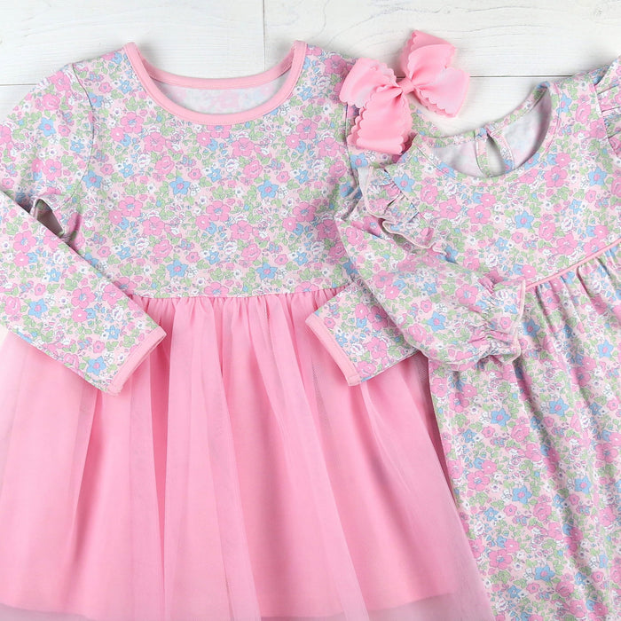 Girls Bubble -Blushing Blooms