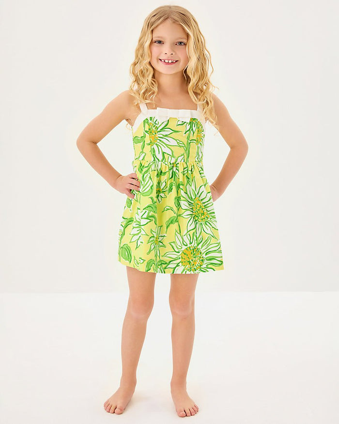 Girls Mini Cheri Dress - Limoncello Sunbelievable