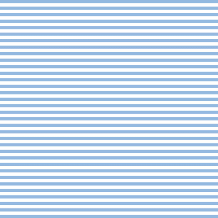 Girls Pocket Dress - Blue Stripe