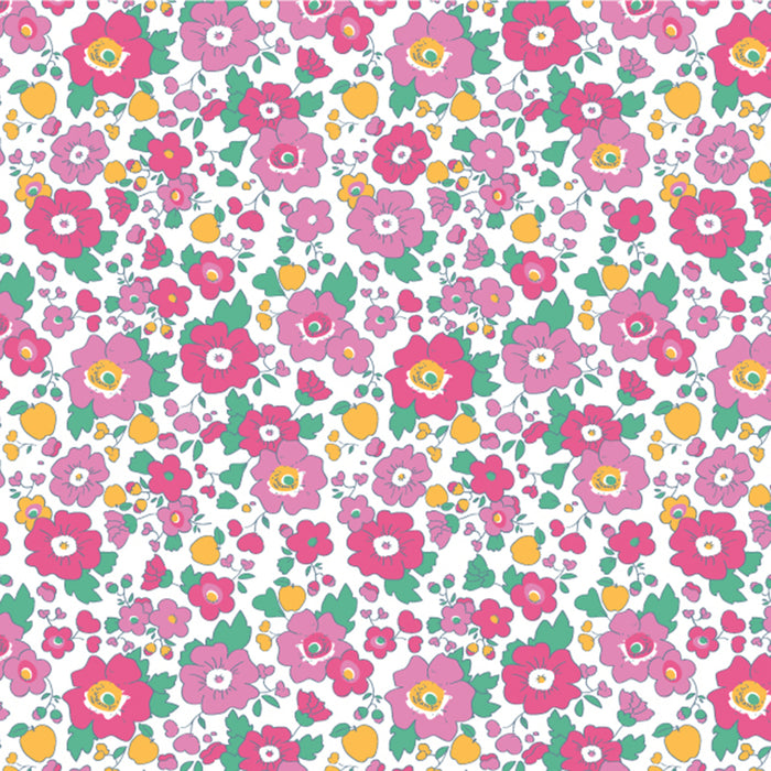 Girls Scallop Leggings - Fruity Floral