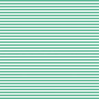 Girls Scallop Leggings - Green Stripe