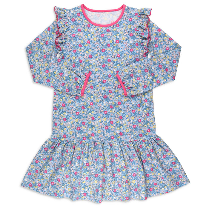 Girls Skirted Dress - Wildflower