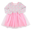 Girls Tutu Dress - Blushing Blooms
