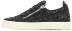 Giuseppe Zanotti Low "Black Glitter"
