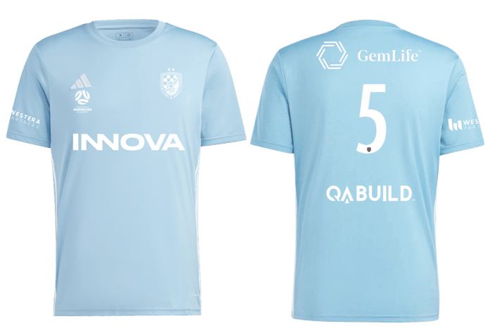 GOLD COAST KNIGHTS Tabela 23 Youth Jersey FQA Girls (IA9155) GOLD COAST KNIGHTS Adidas Club Zone