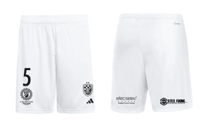 GOLD COAST KNIGHTS Entrada 26 Youth Shorts (JZ6526) GOLD COAST KNIGHTS Adidas Club Zone