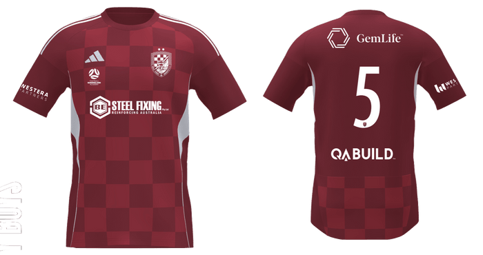 GOLD COAST KNIGHTS Men's Tiro 26 Home Jersey (JF2875-611-2246-GK5) GOLD COAST KNIGHTS Adidas Club Zone