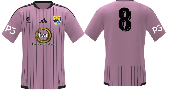 GOLD COAST UNITED Women's Tiro 26 Competition Home Goalkeeper Jersey (KC0307-600-2394-GUW2) GOLD COAST UNITED Adidas Club Zone