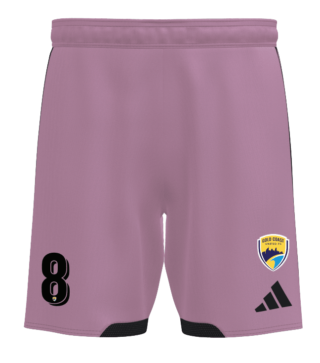 GOLD COAST UNITED Women's Tiro 26 Competition Home Goalkeeper Shorts (KB3886-600-2394-GUW1) GOLD COAST UNITED Adidas Club Zone