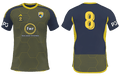 GOLD COAST UNITED Youth Competition 25 Home Jersey (JD7373-277-2394-GUY4) GOLD COAST UNITED Adidas Club Zone